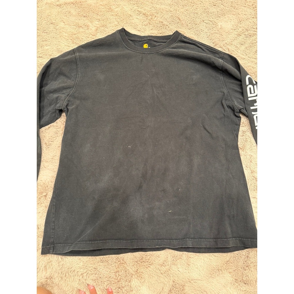 Men's Size XL Carhartt Long Sleeve T- Shirt - Black